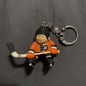 Philadelphia Flyers Lil Sports Brats Keychain Hockey NHL Vintage 1986 JHS Figure